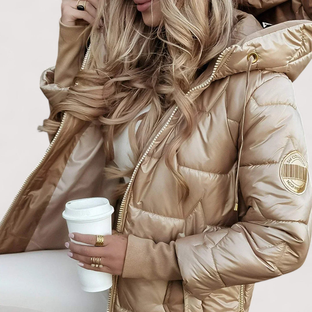 Olga™ | Quilted Hooded Jacket