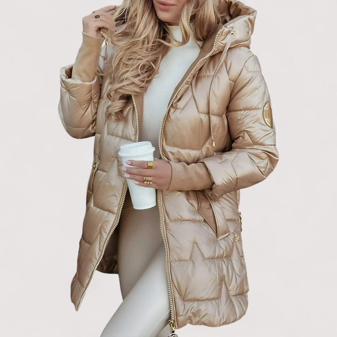 Olga™ | Quilted Hooded Jacket
