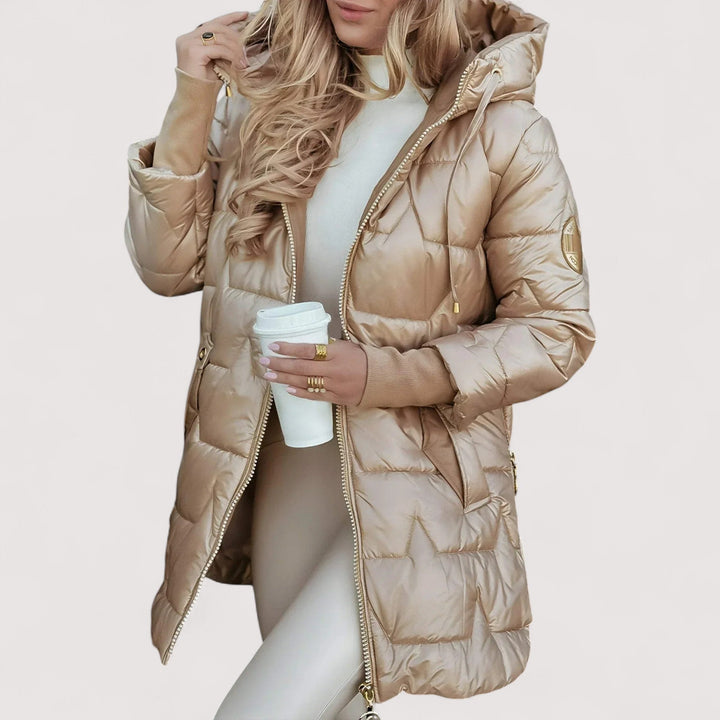 Olga™ | Quilted Hooded Jacket
