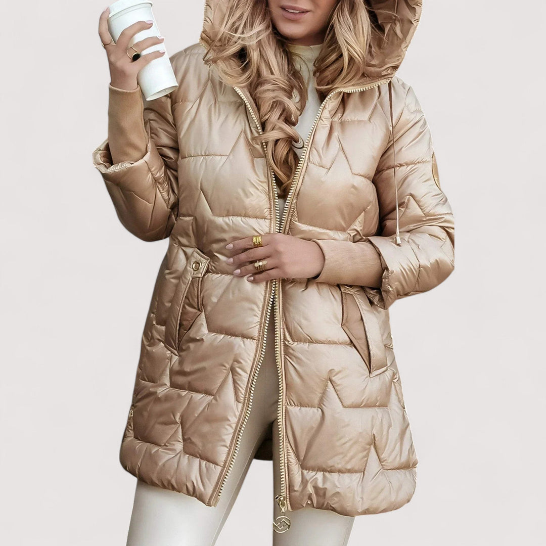 Olga™ | Quilted Hooded Jacket