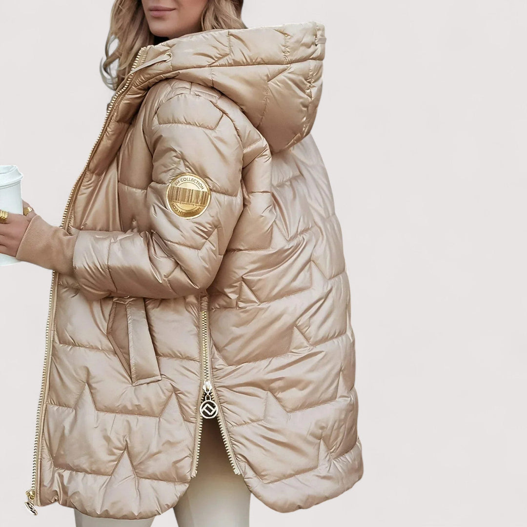 Olga™ | Quilted Hooded Jacket