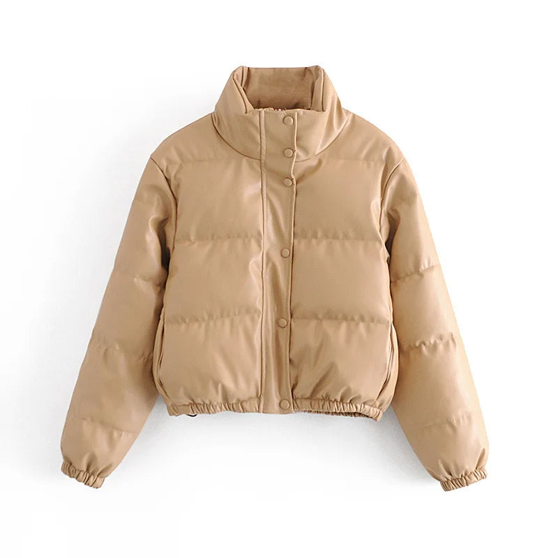 Milano Cropped Puffer