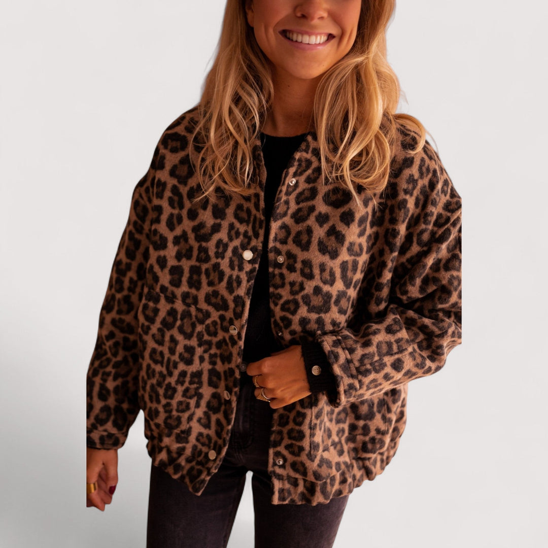 Sofía™ | Leopard Print Jacket