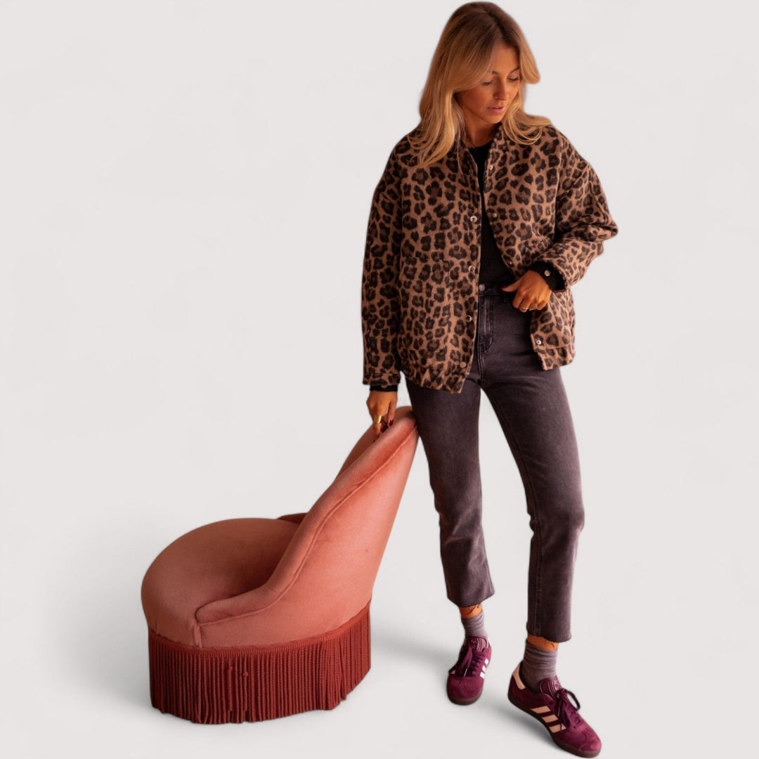 Sofía™ | Leopard Print Jacket