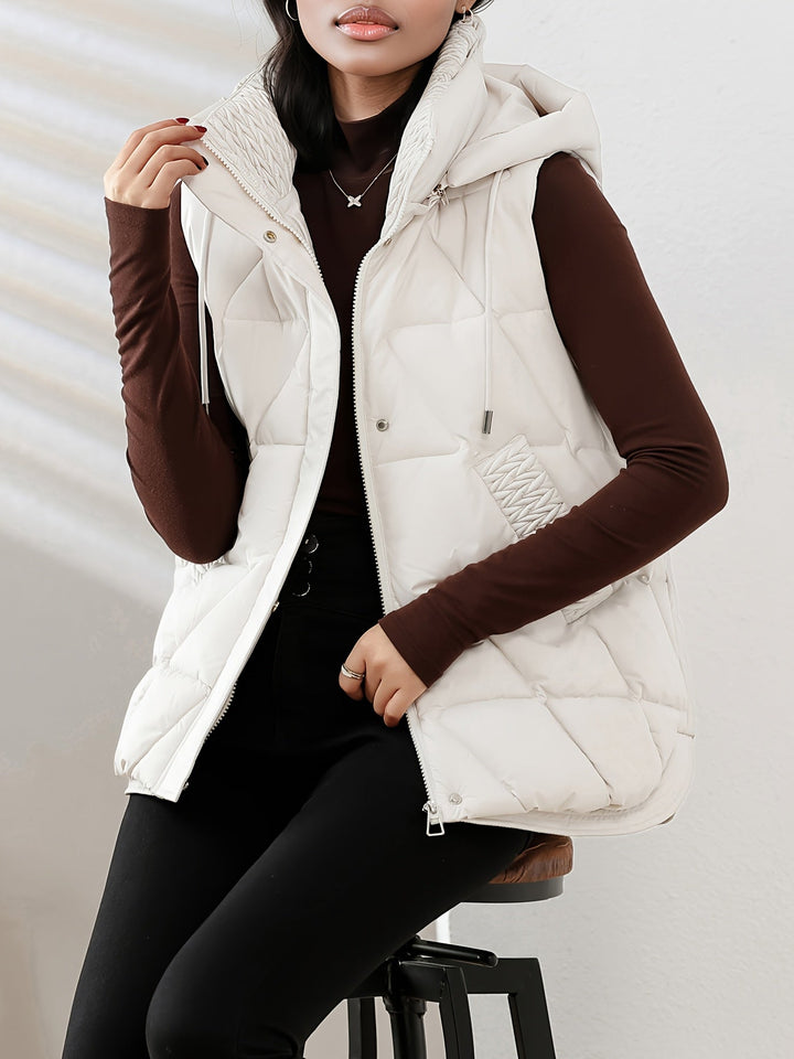 Aspen Hooded Puffer Vest