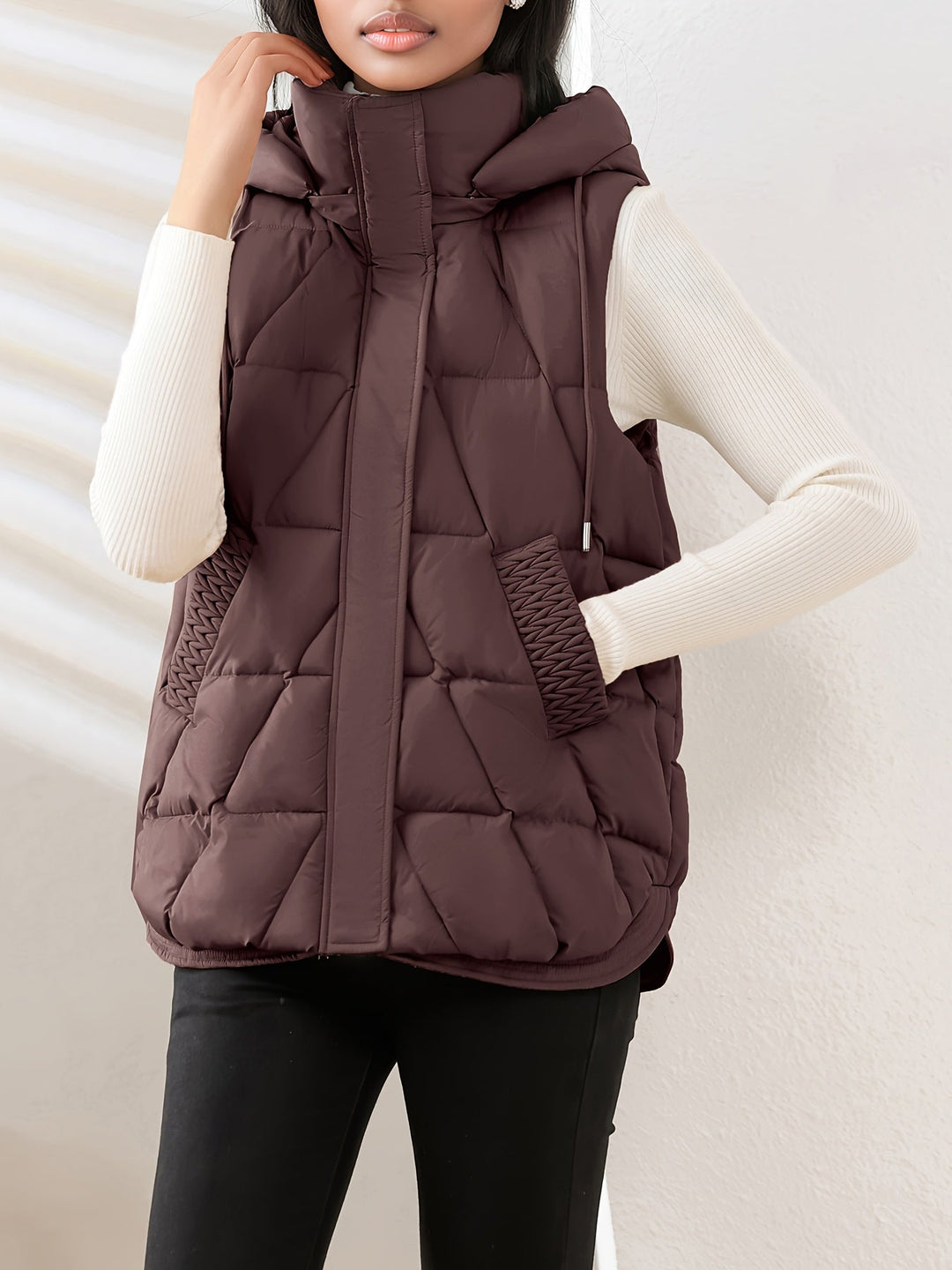 Aspen Hooded Puffer Vest