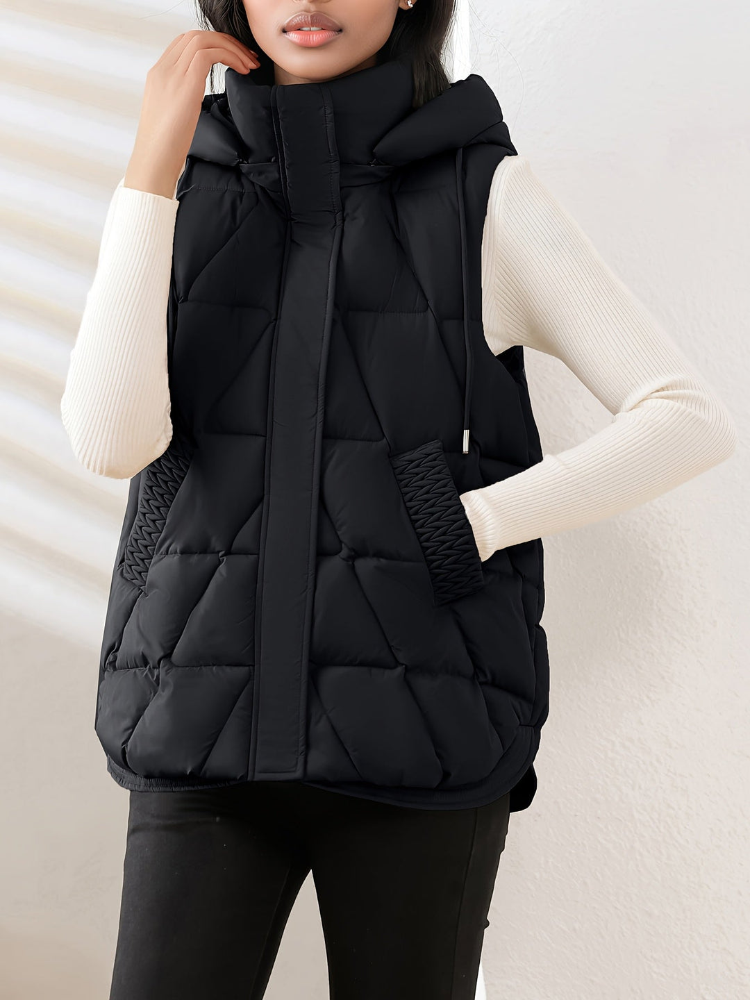 Aspen Hooded Puffer Vest
