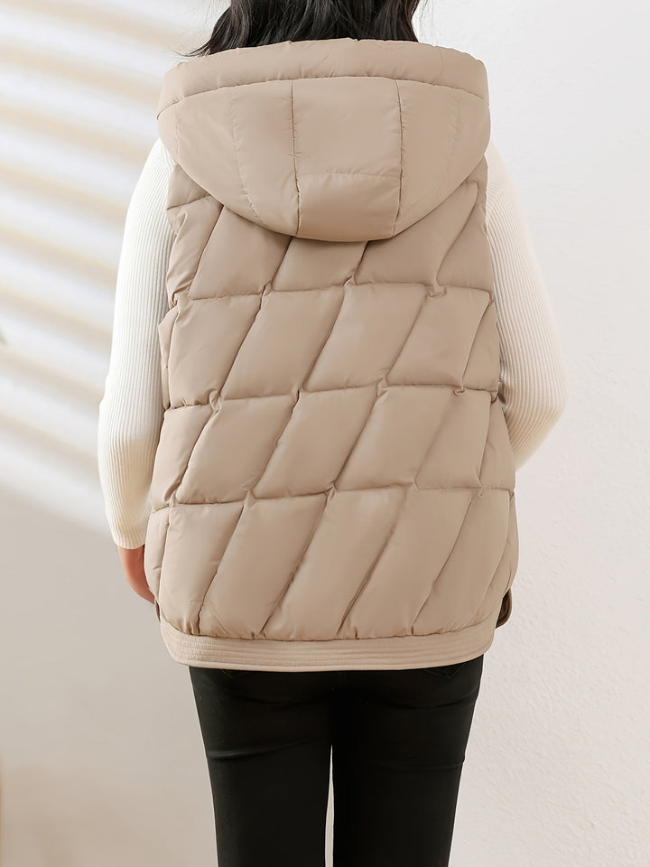 Aspen Hooded Puffer Vest