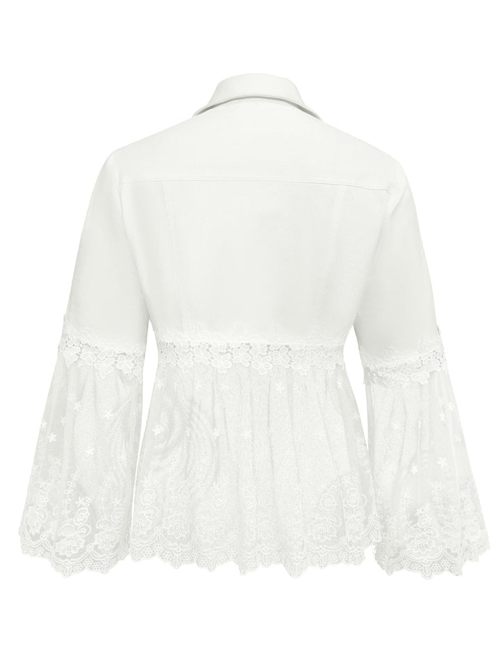Addison | Lace Insert Jacket