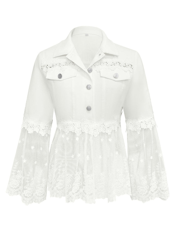 Addison | Lace Insert Jacket