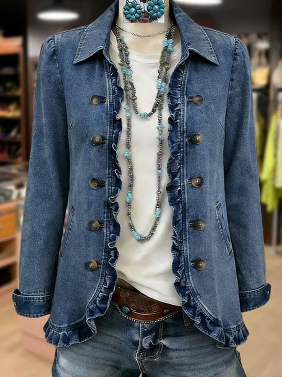 Amelia | Ruffle Jacket
