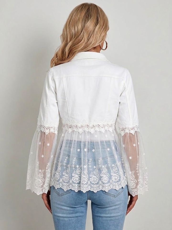 Addison | Lace Insert Jacket