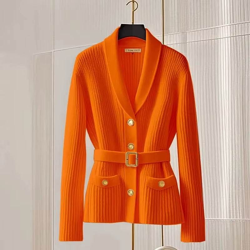 Holloway Knit Belted Blazer