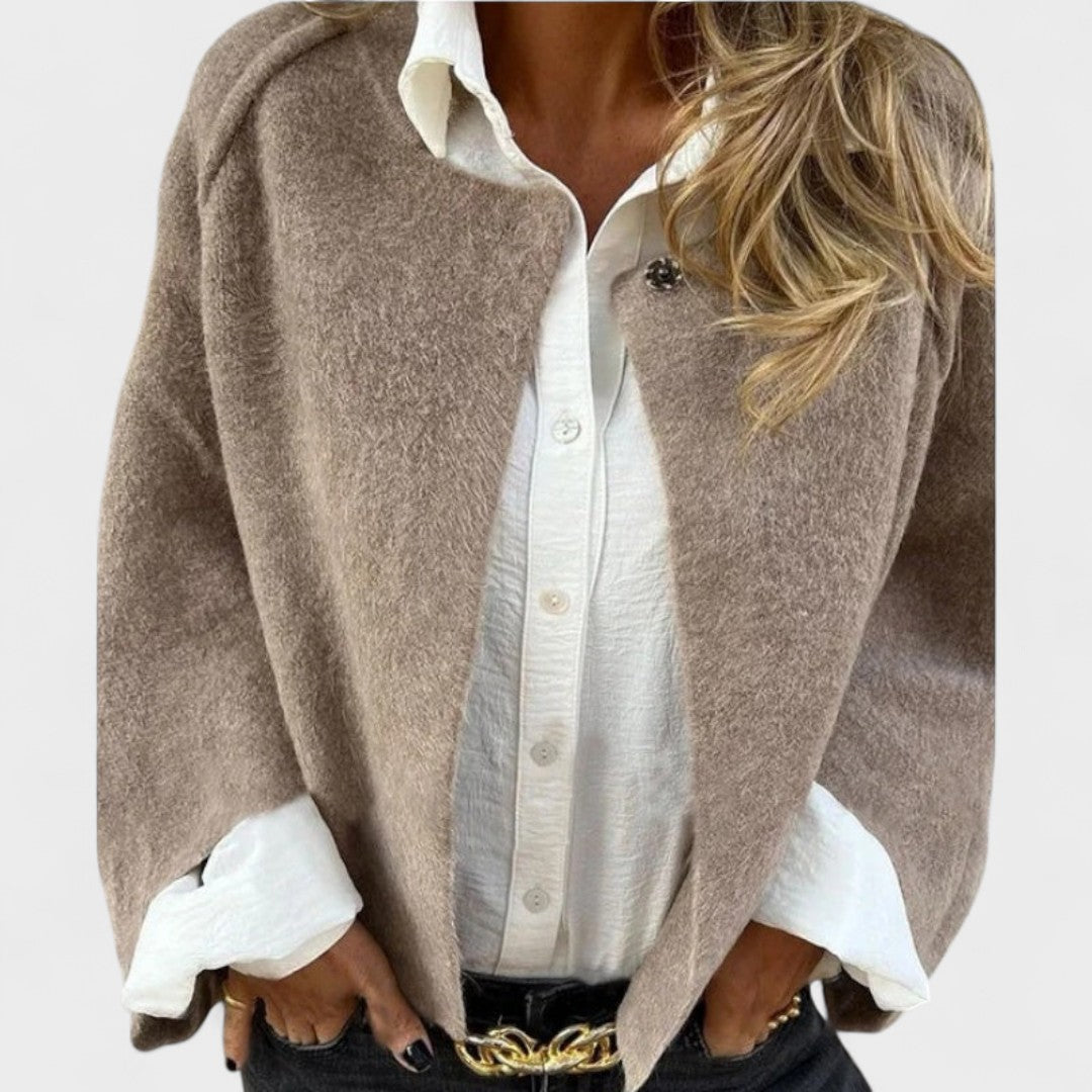 Blanca™ | Elegant Cropped Jacket