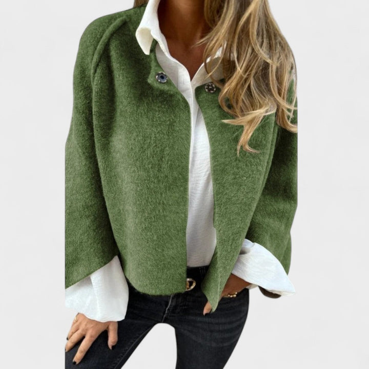 Blanca™ | Elegant Cropped Jacket