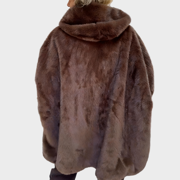 Karolína – Comfortable Hooded Coat