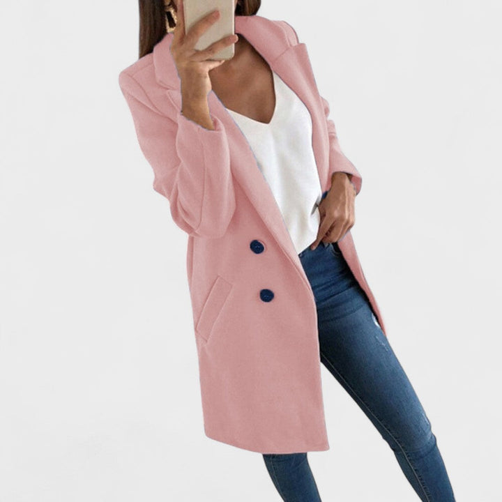 Valentina™ | Cotton Coat with Lapels