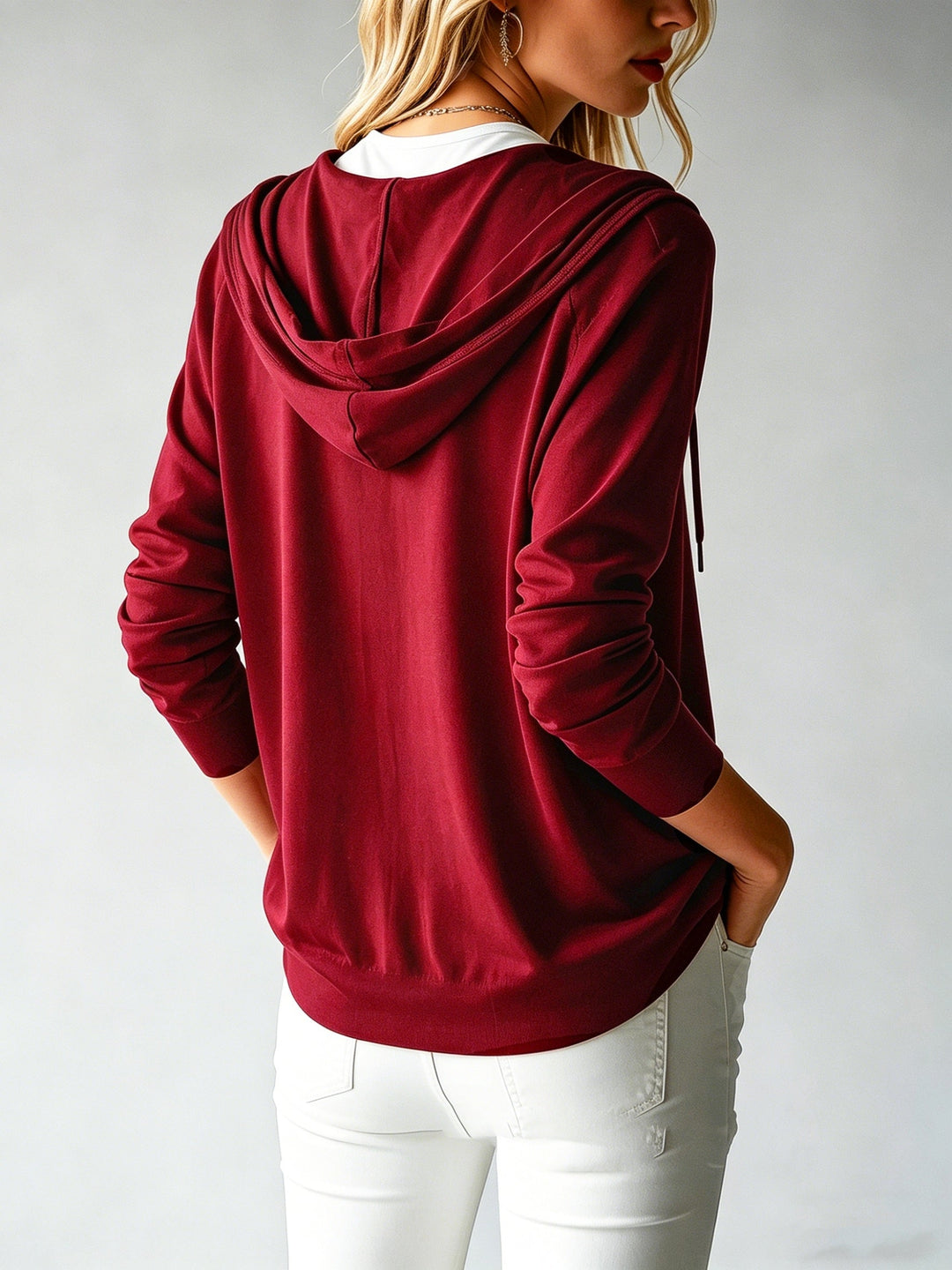Weekend Button Hoodie