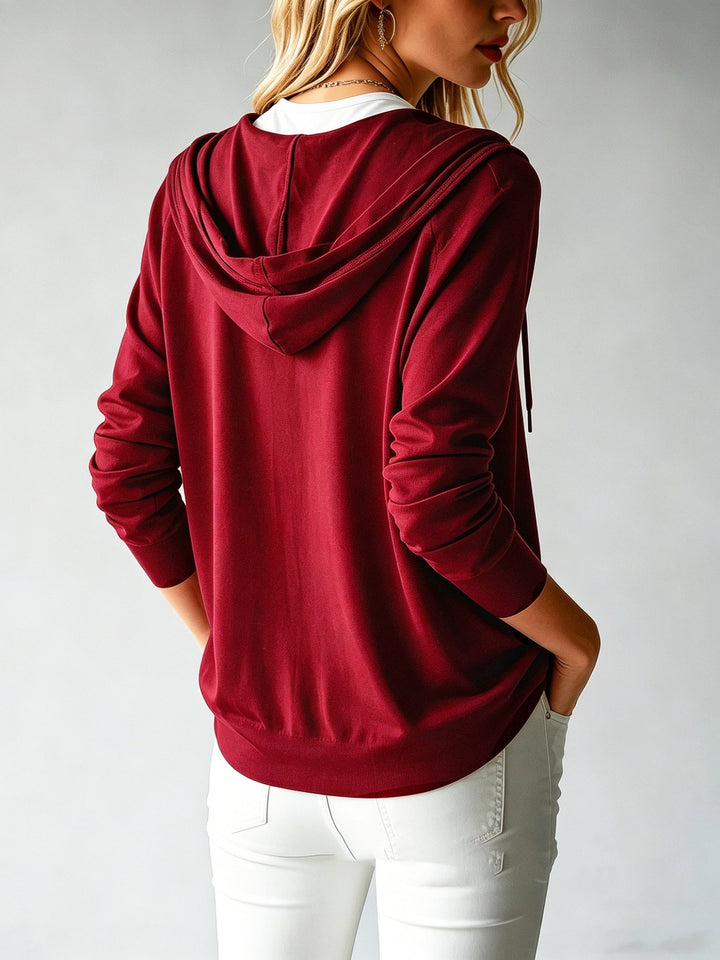 Weekend Button Hoodie