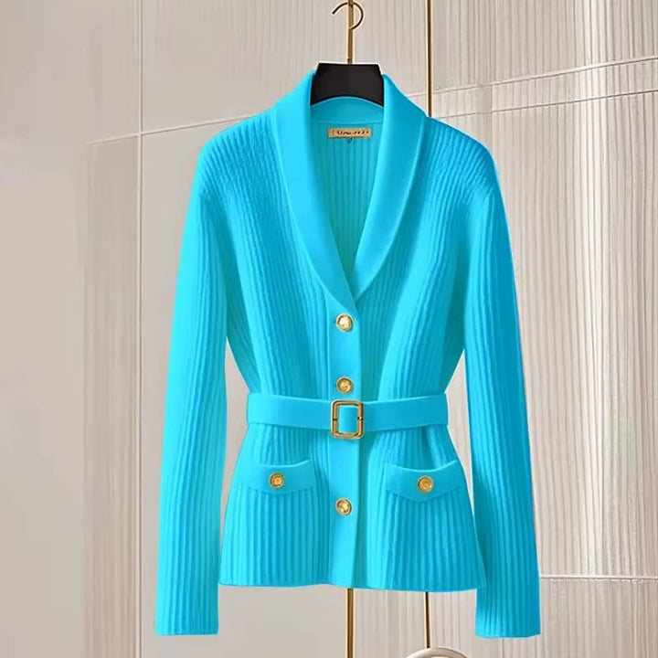 Holloway Knit Belted Blazer